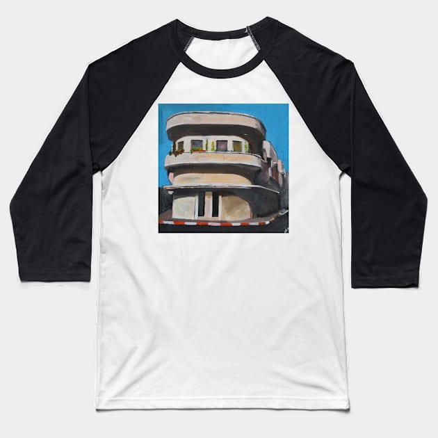 Bauhaus In Tel Aviv, Israel Baseball T-Shirt by golan22may